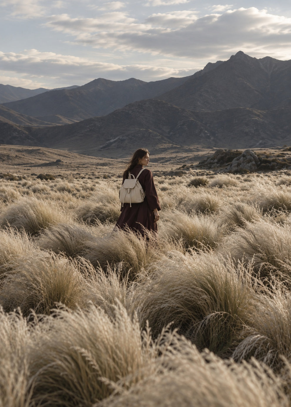 ELARA in Cream — wider editorial view