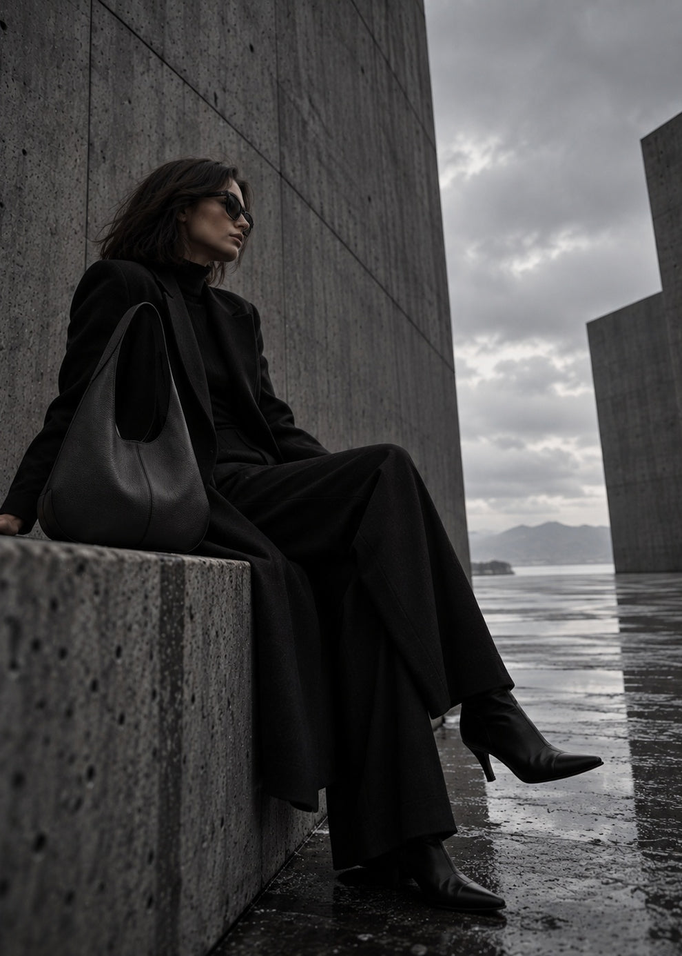 SIENA in Black — alternate model view